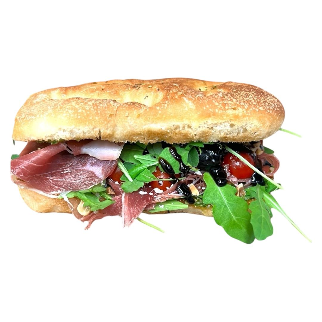  Foccacia z szynką dojrzewającą 🥪