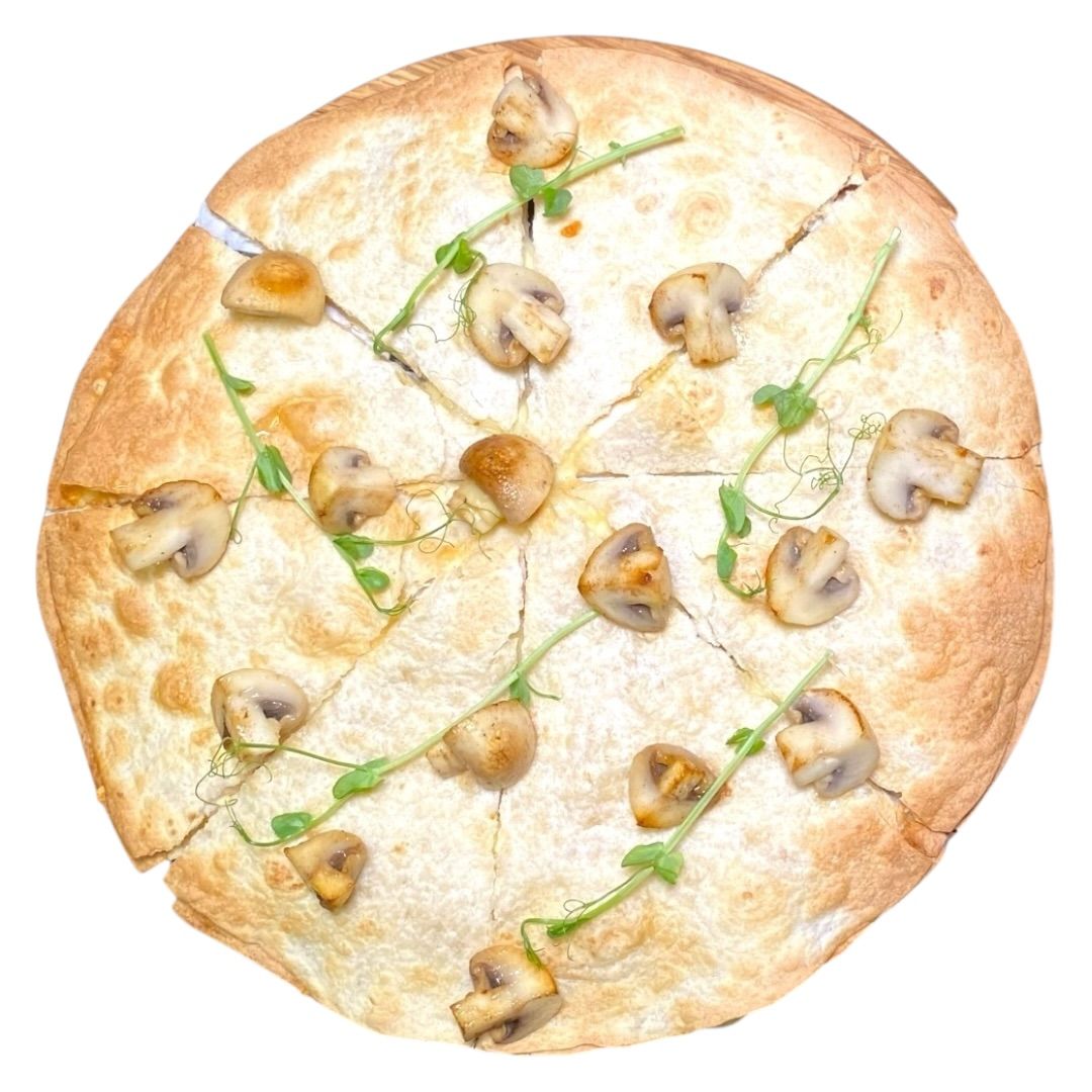  Quesadilla z chrupiącym kurczakiem i pieczarkami🍪