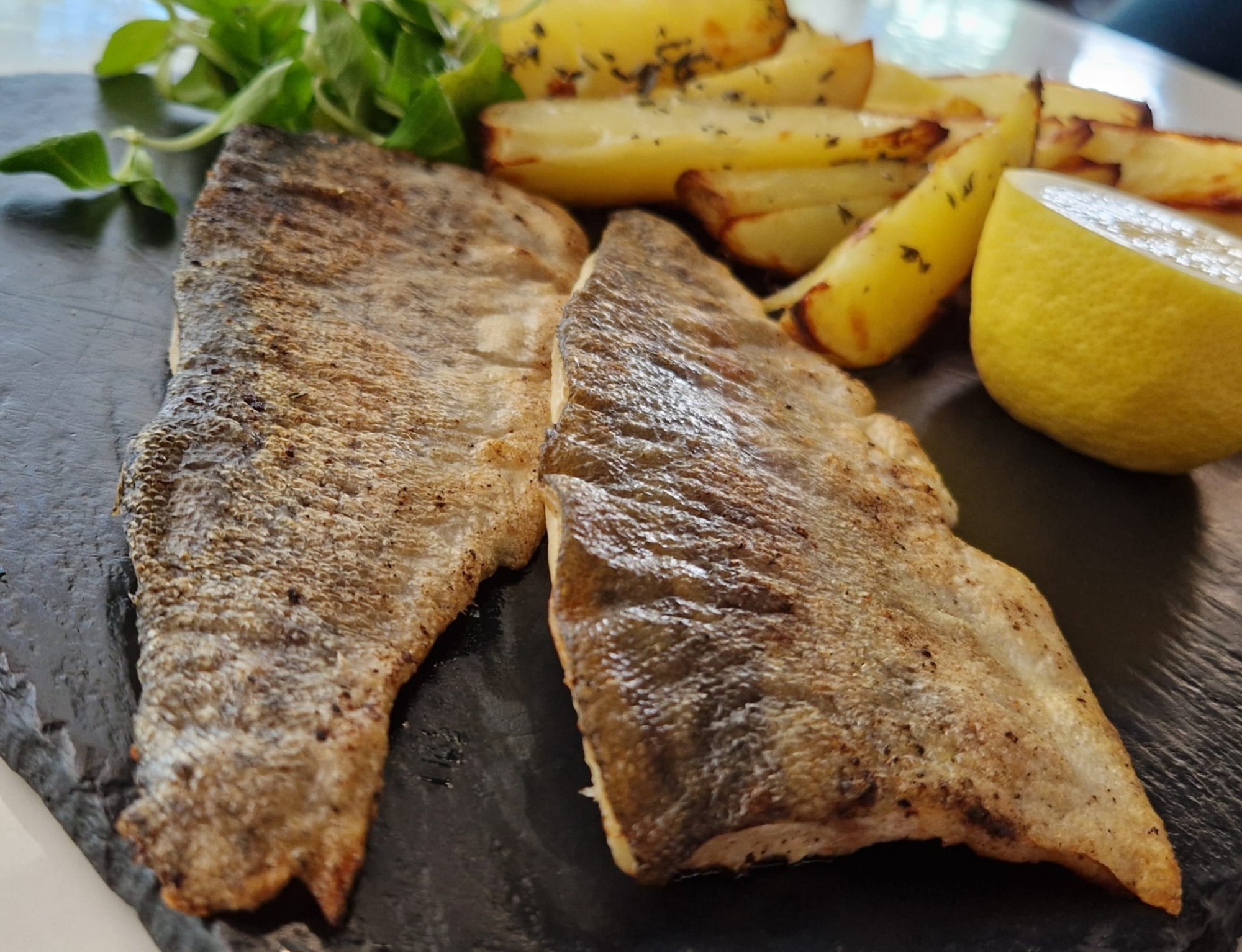 File de păstrăv la grătar