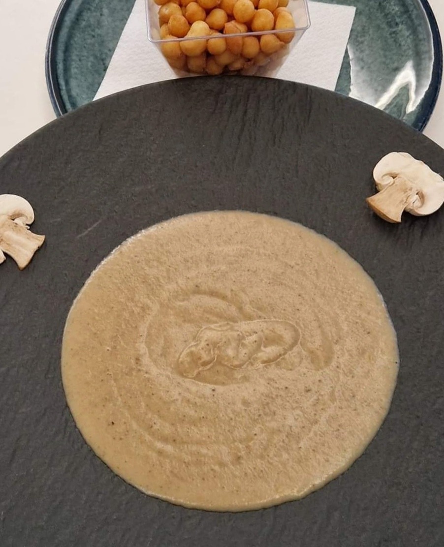 Supă cremă de ciuperci