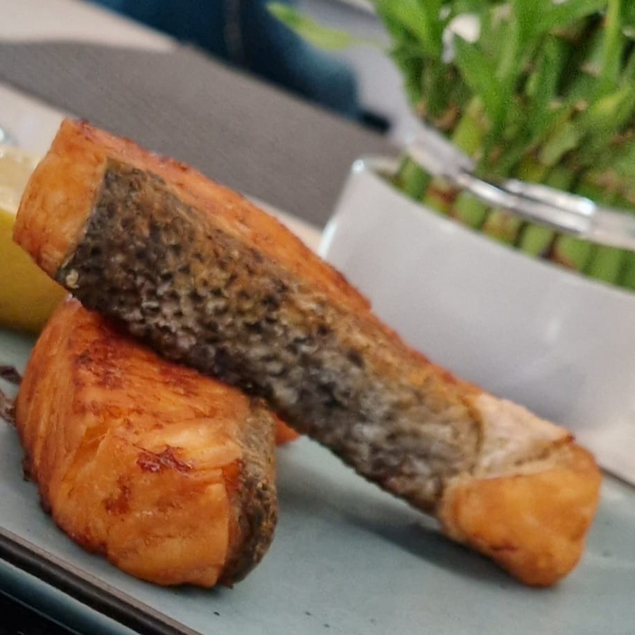 File de somon la grătar