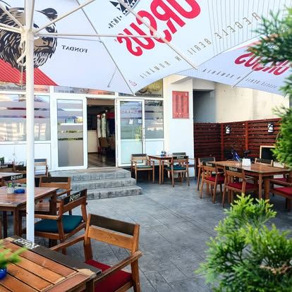 Terasa exterioară Aroma Pizzerie Dorohoi