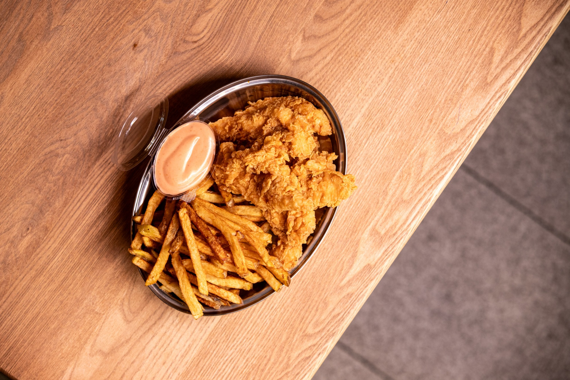 Crispy Strips + Fries