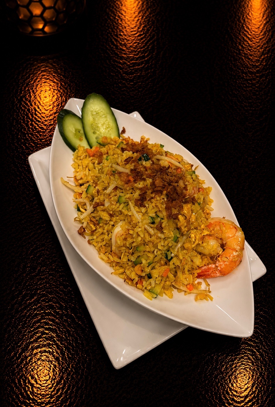 Com Rang Thai Tom / Tajski ryż z krewetkami