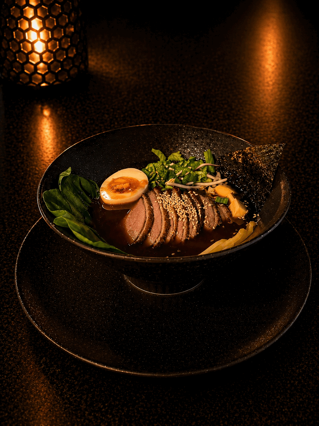 Ramen Miso kaczka