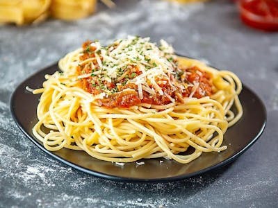Spaghette Napolitana chicken
