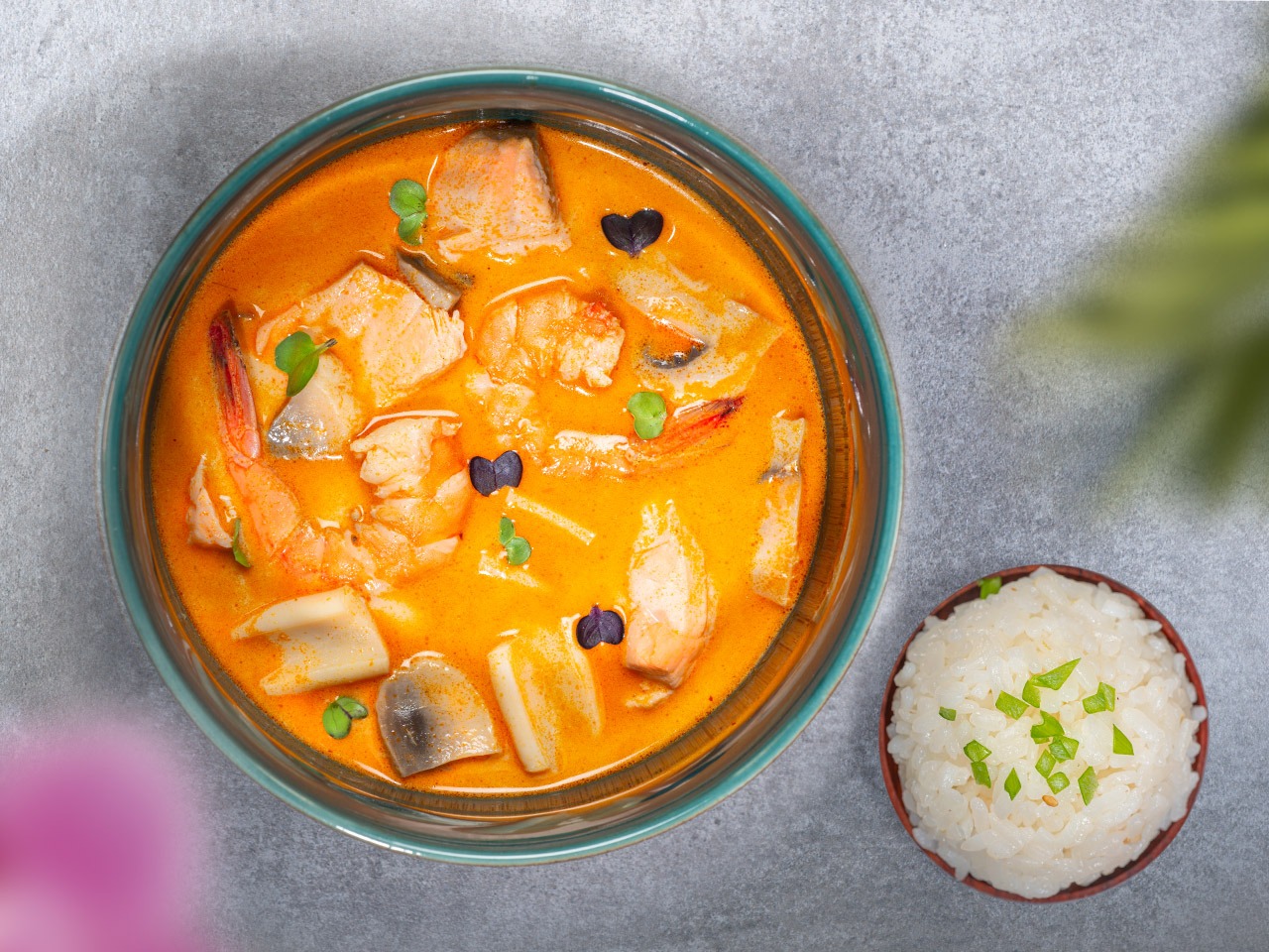 TOM YUM FRUCTE DE MARE