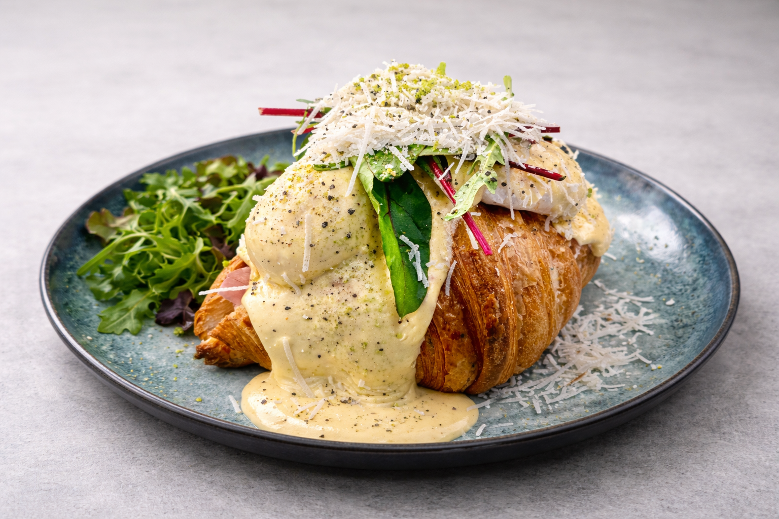 Royal Croissant Benedict