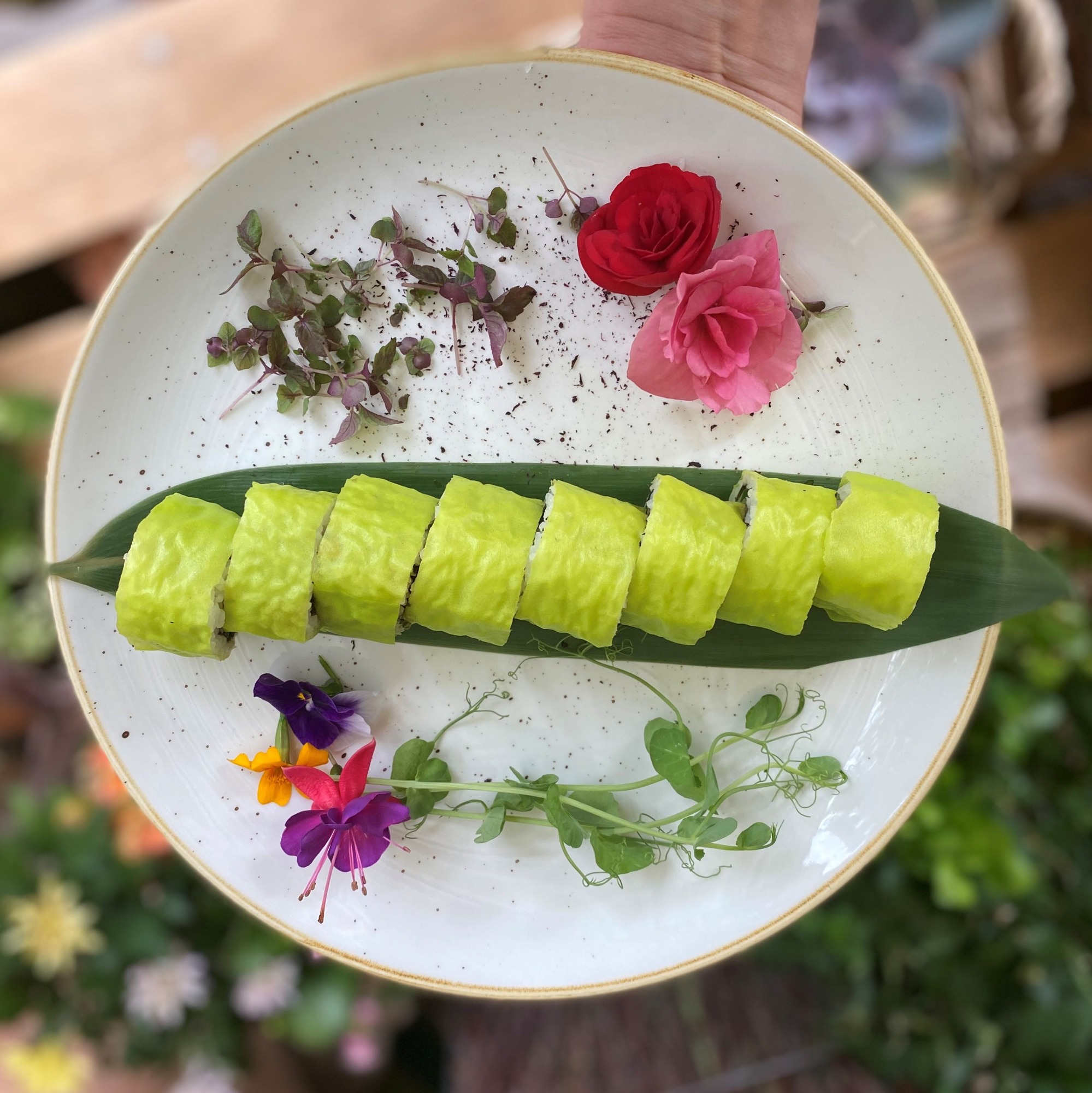 California Green - wege roll owinięta płatkiem sojowym (4 szt.)