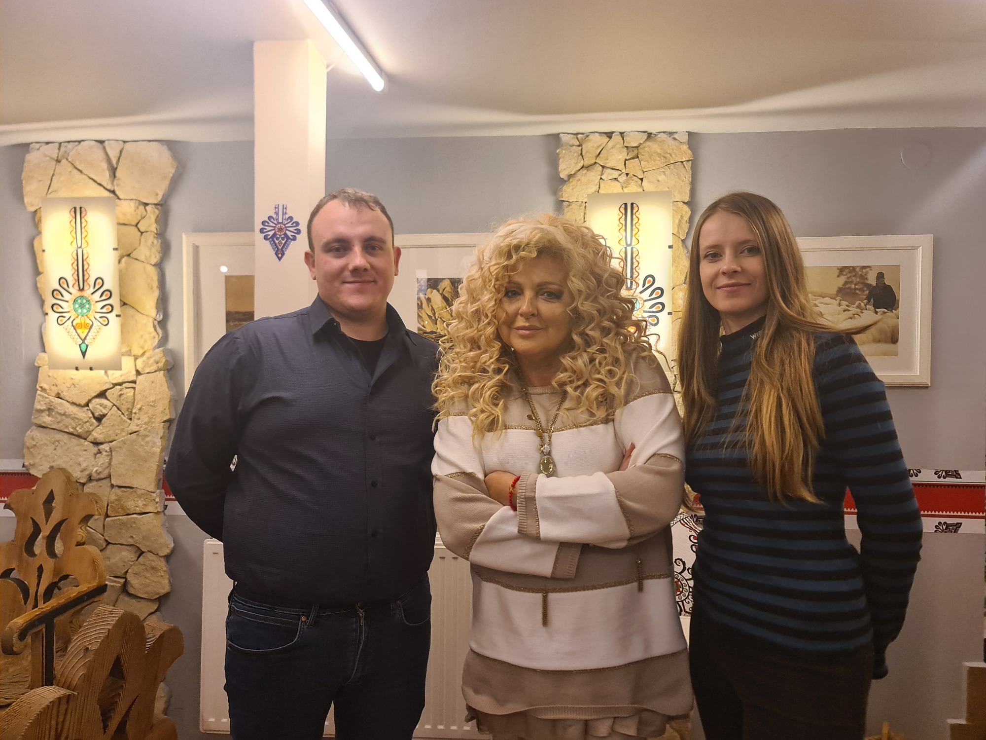 Zdjęcie właściciela restauracji z Magdą Gessler