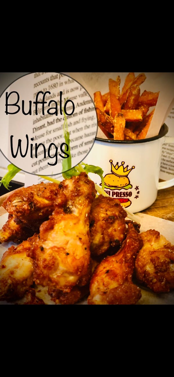 „ Buffalo Wings “ Kombo Bataty Chips Menu