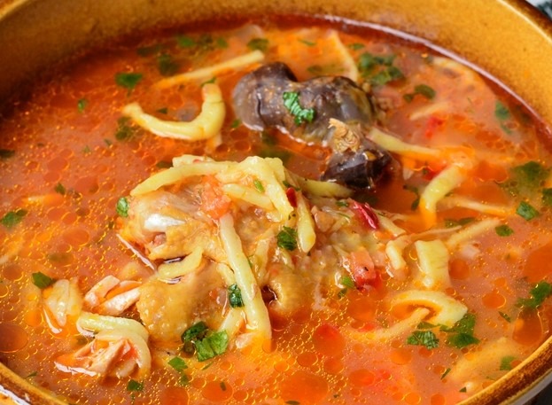 bors de cocos cu taitei de casa 5 portii 