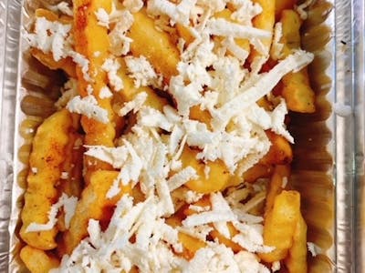 cartofi prajiti cu branza rasa 200 gr