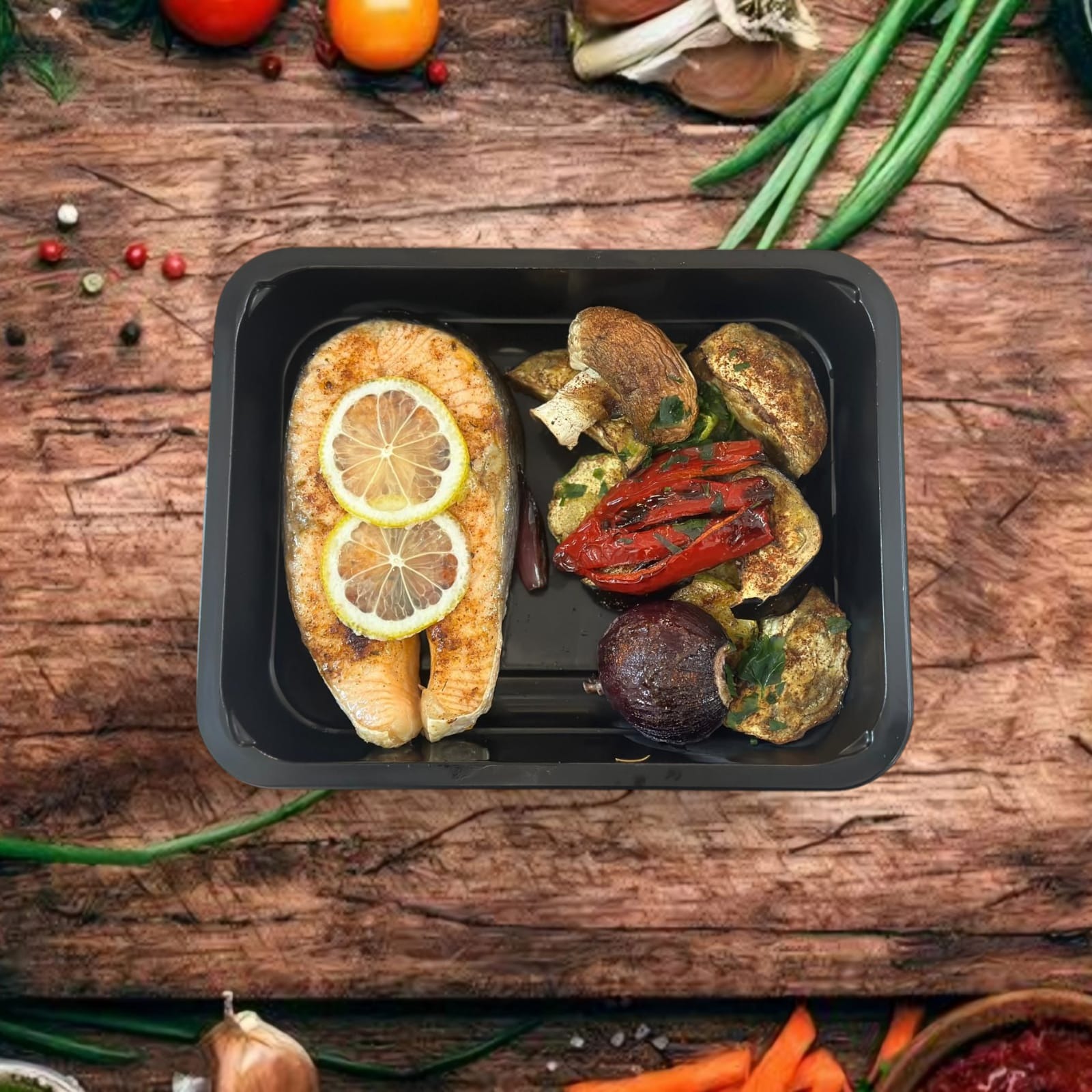 PREPARATE  DIN  CARNE    File de somon la gratar ( 10 portii)						