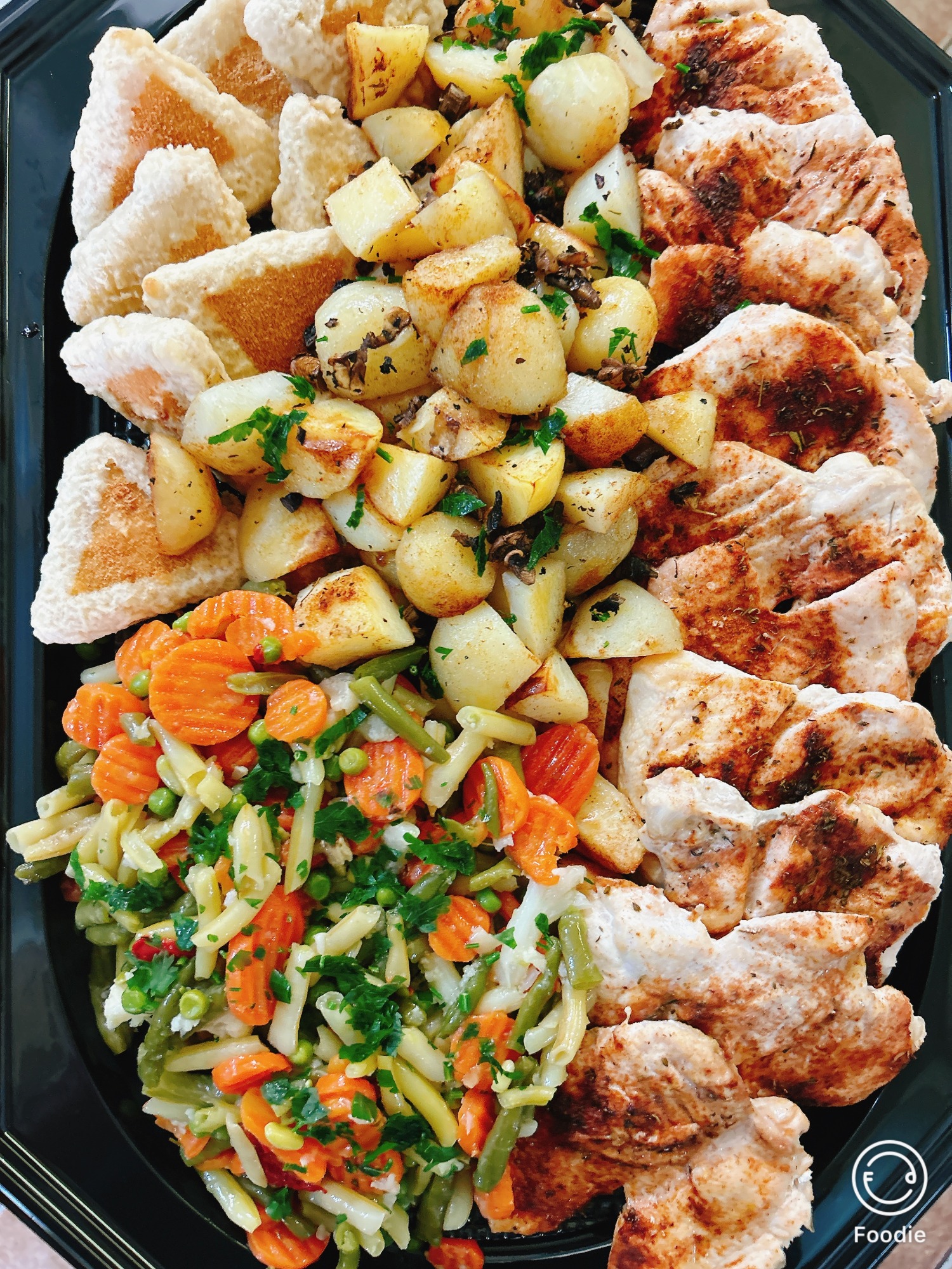 platou cald varianta 8 ( 10 persoane ) 