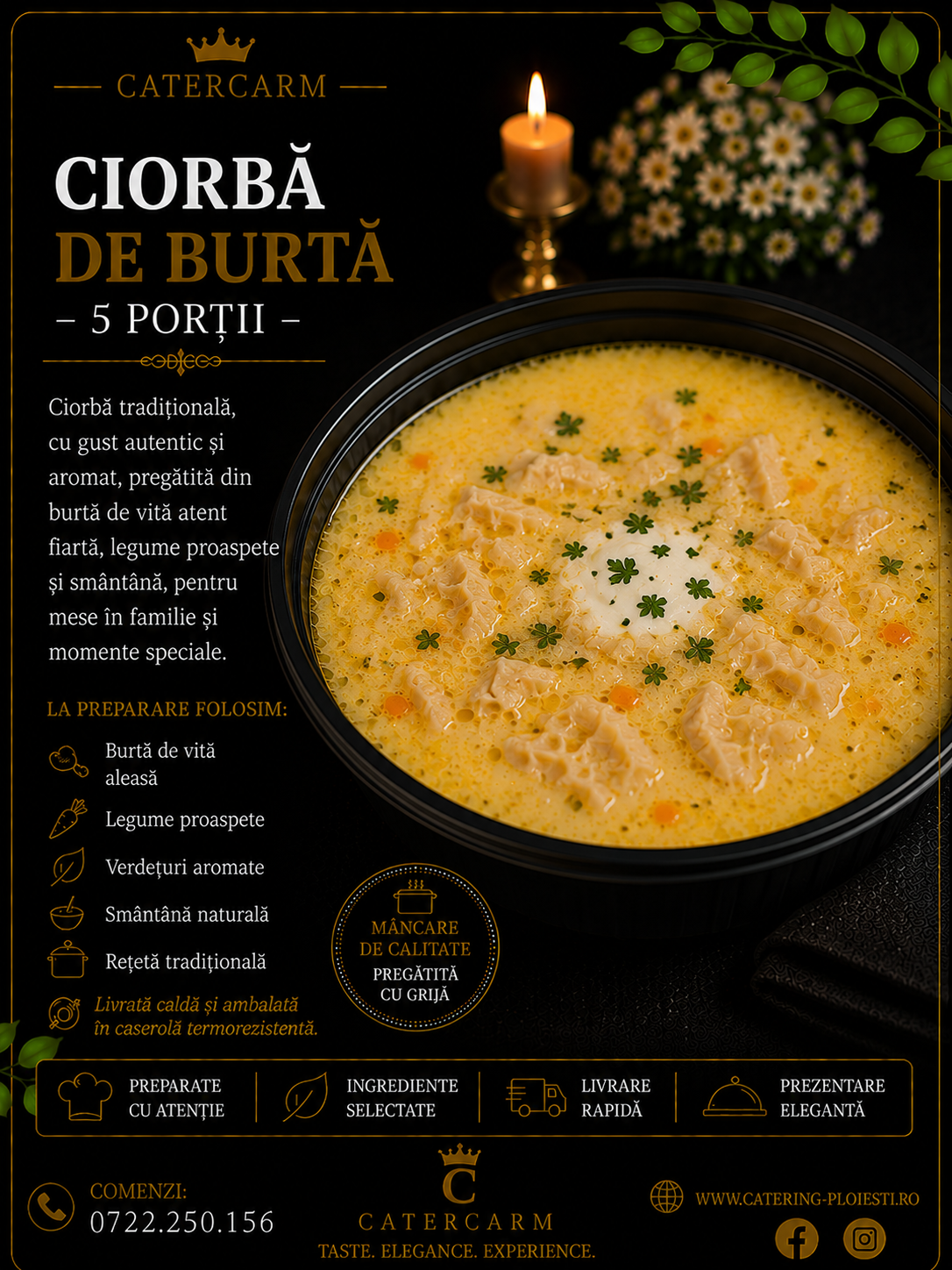 ciorba de burta 5 portii 