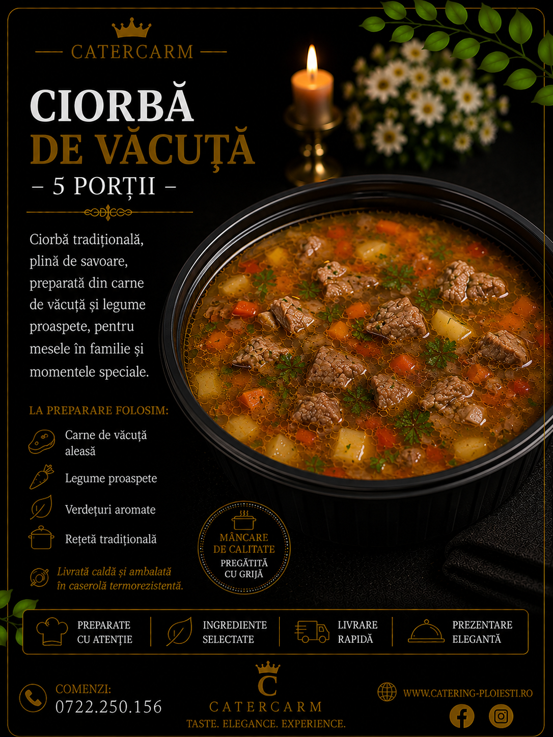 ciorba de vacuta 5 portii 