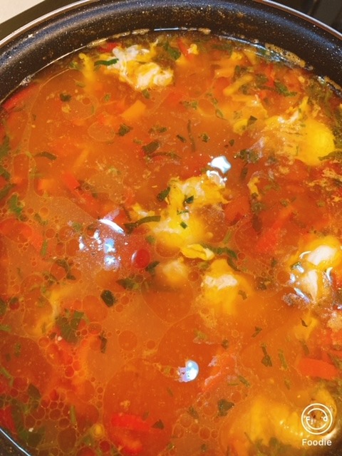 Ciorba de pui 	40/360 ml 