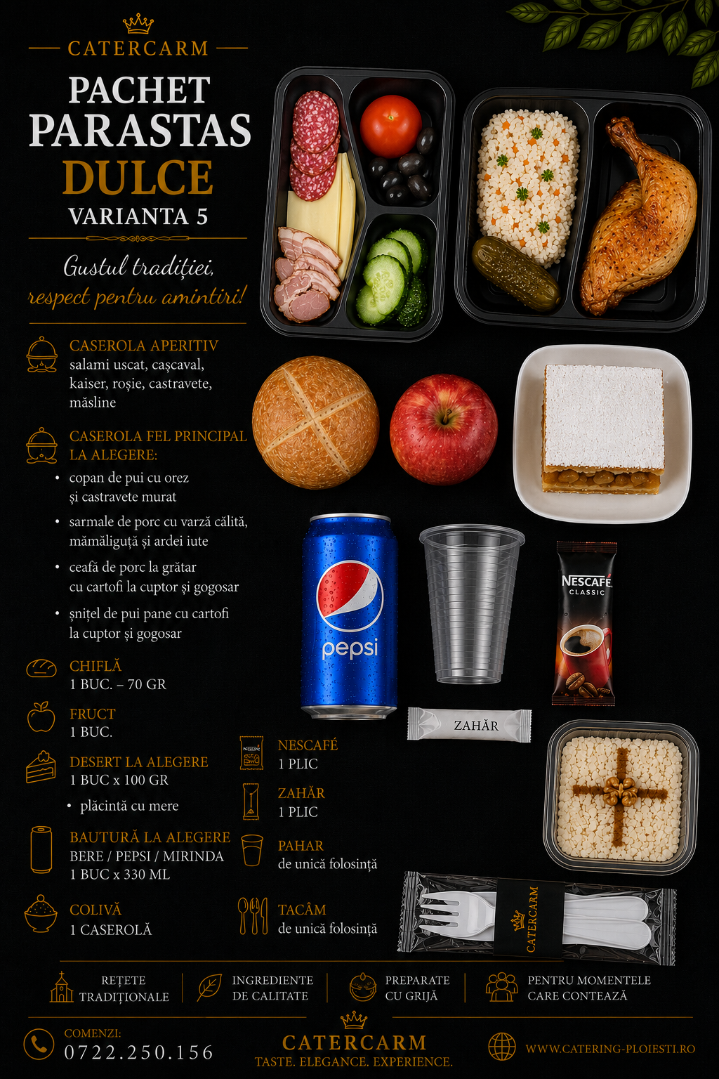 pachet parastas DULCE varianta 5  