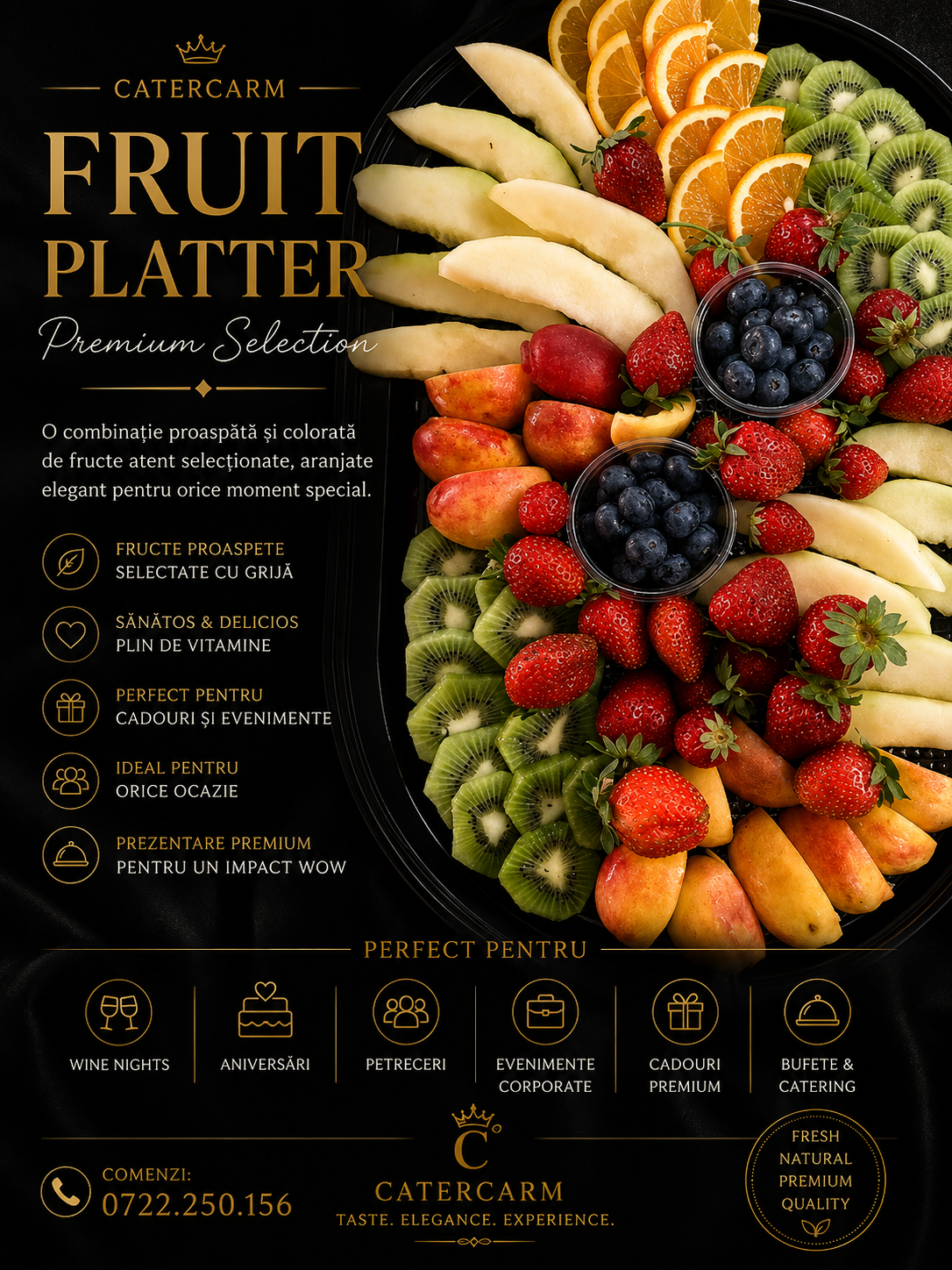 Platou Fructe  –  10 persoane