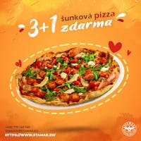 3+1 Pizza Zdarma
