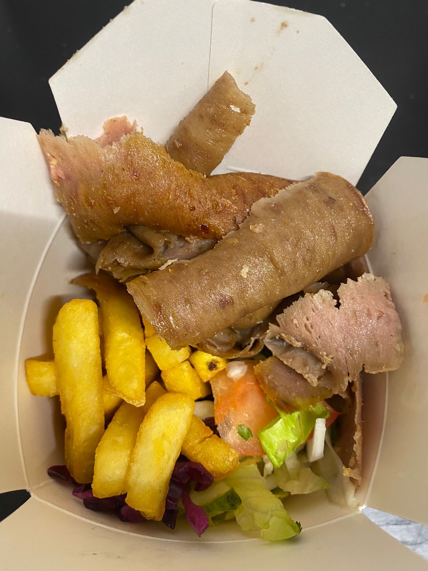 Kebab box z wołowiną