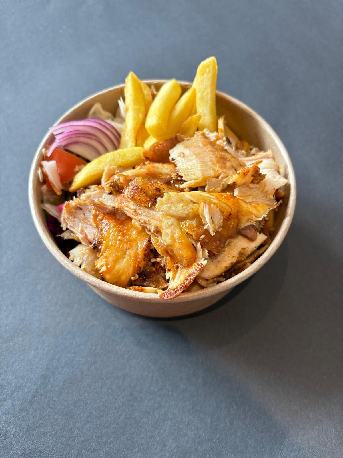 Kebab box z kurczakiem