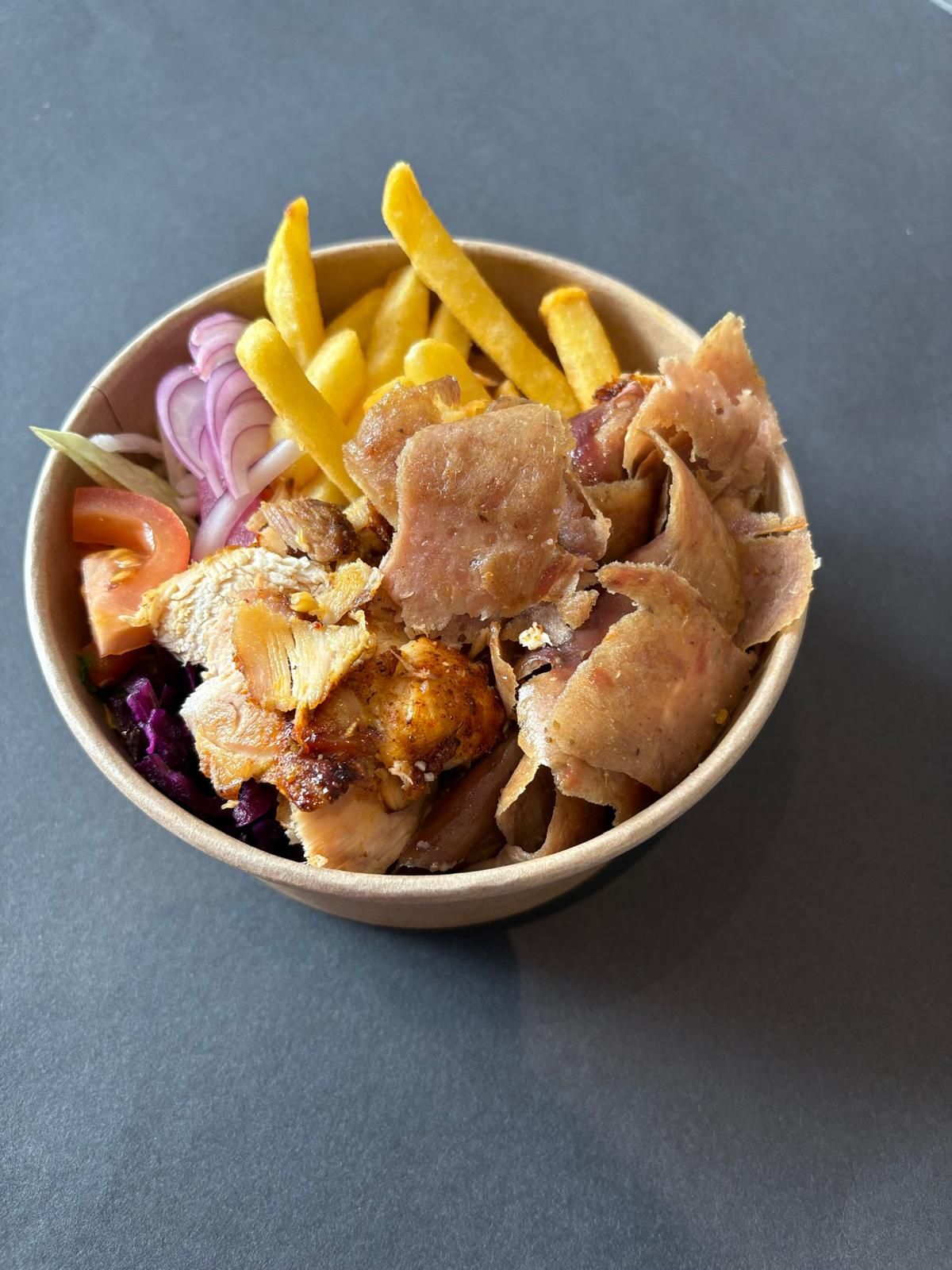 Kebab box z wołowiną