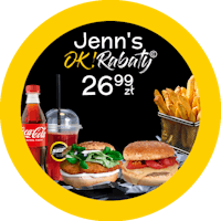 Chicken Burger Zestaw + Jalapeño Burger za 26,99 zł