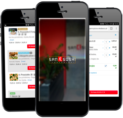 Jedzenie na telefon dzięki aplikacji mobilnej