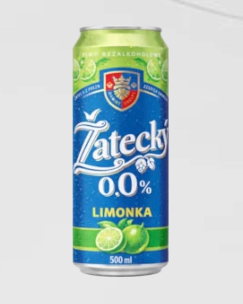 Piwo  Žatecký 0,0% Limonka 0,5 l