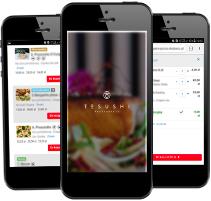 Pobierz naszą aplikację i zamów sushi z dostawą