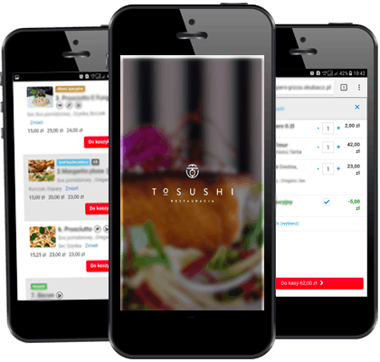 Pobierz naszą aplikację i zamów sushi z dostawą