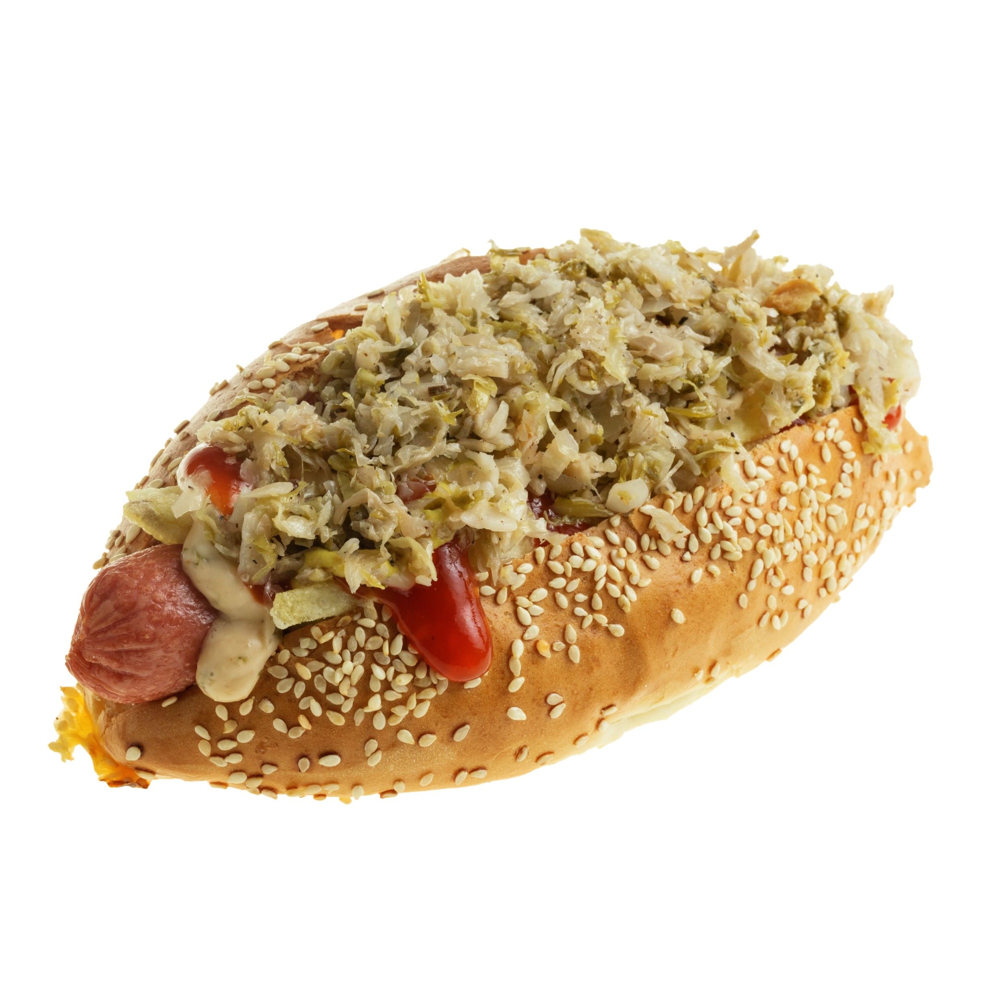 HotDog cu varză murată