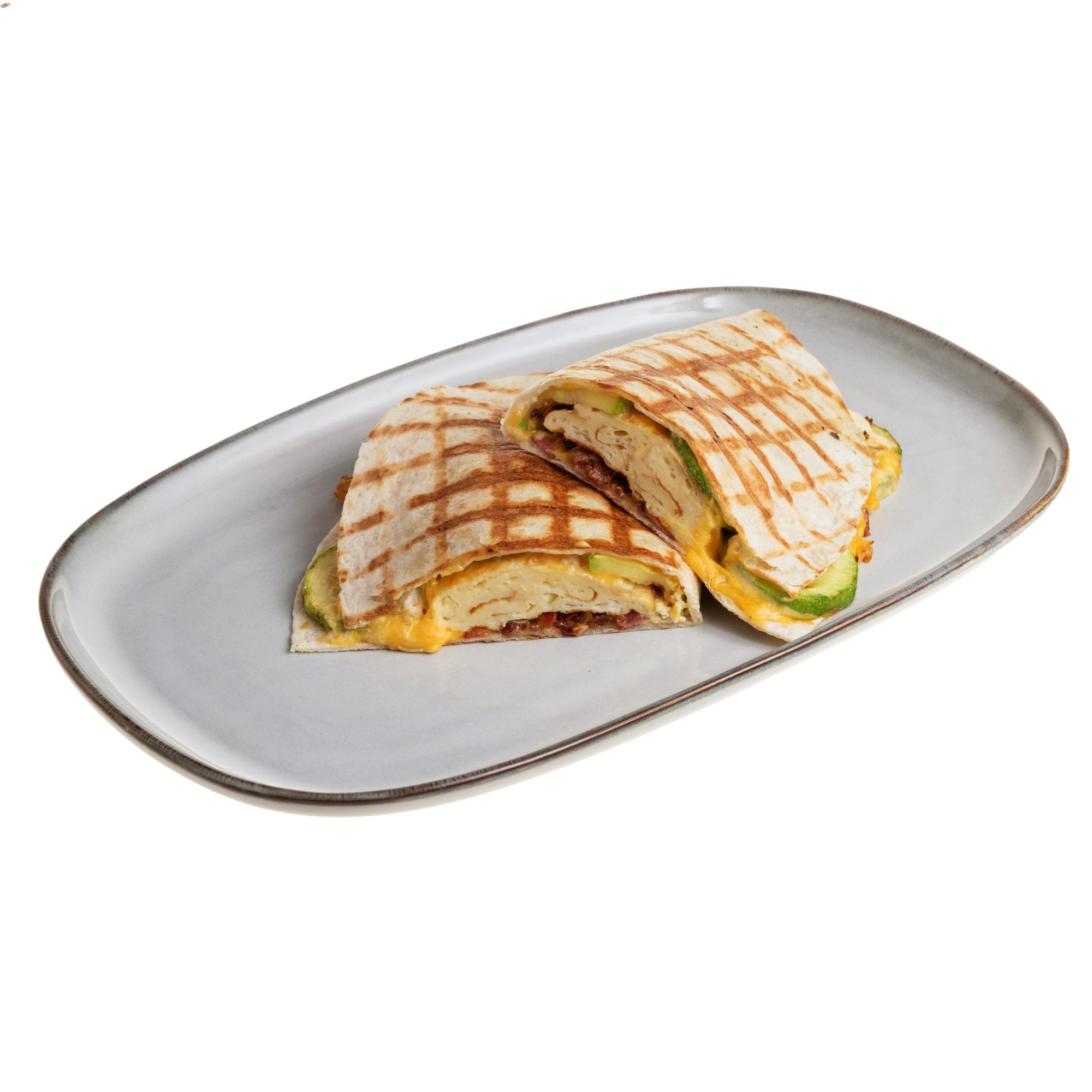 Tortilla cu brânză în stil grecesc