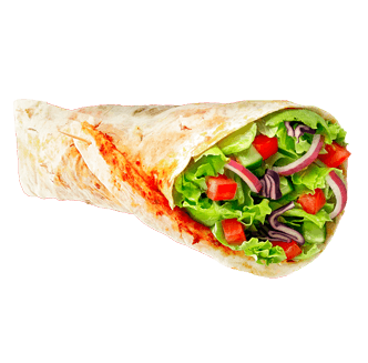 kebab wegeteriański  w cieście