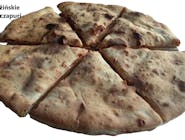 26. Gruzińskie Chaczapuri, ciasto drożdżowe nadziewane mieszanką twarogu i serem mozzarella
