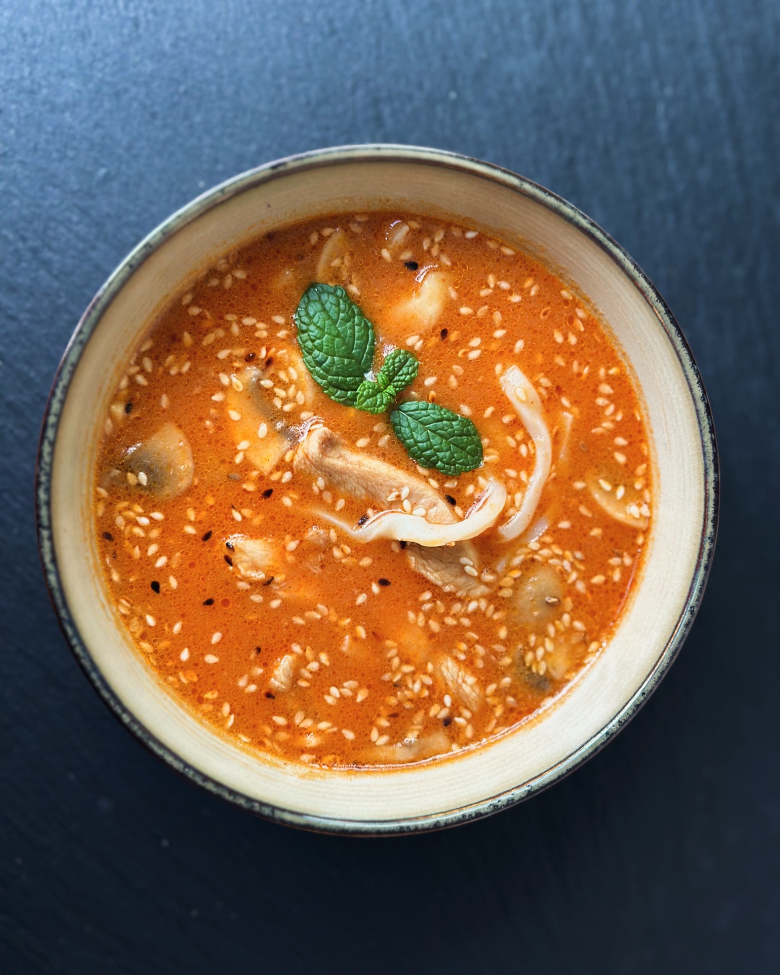 Tom Yum z owocami morza