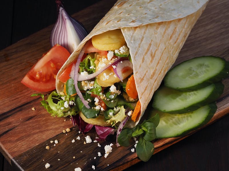 Tortilla wegetariańska