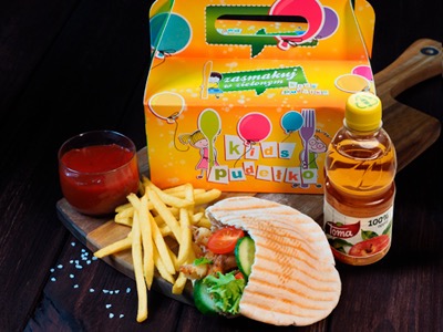 Kid's pudełko - kebab mini