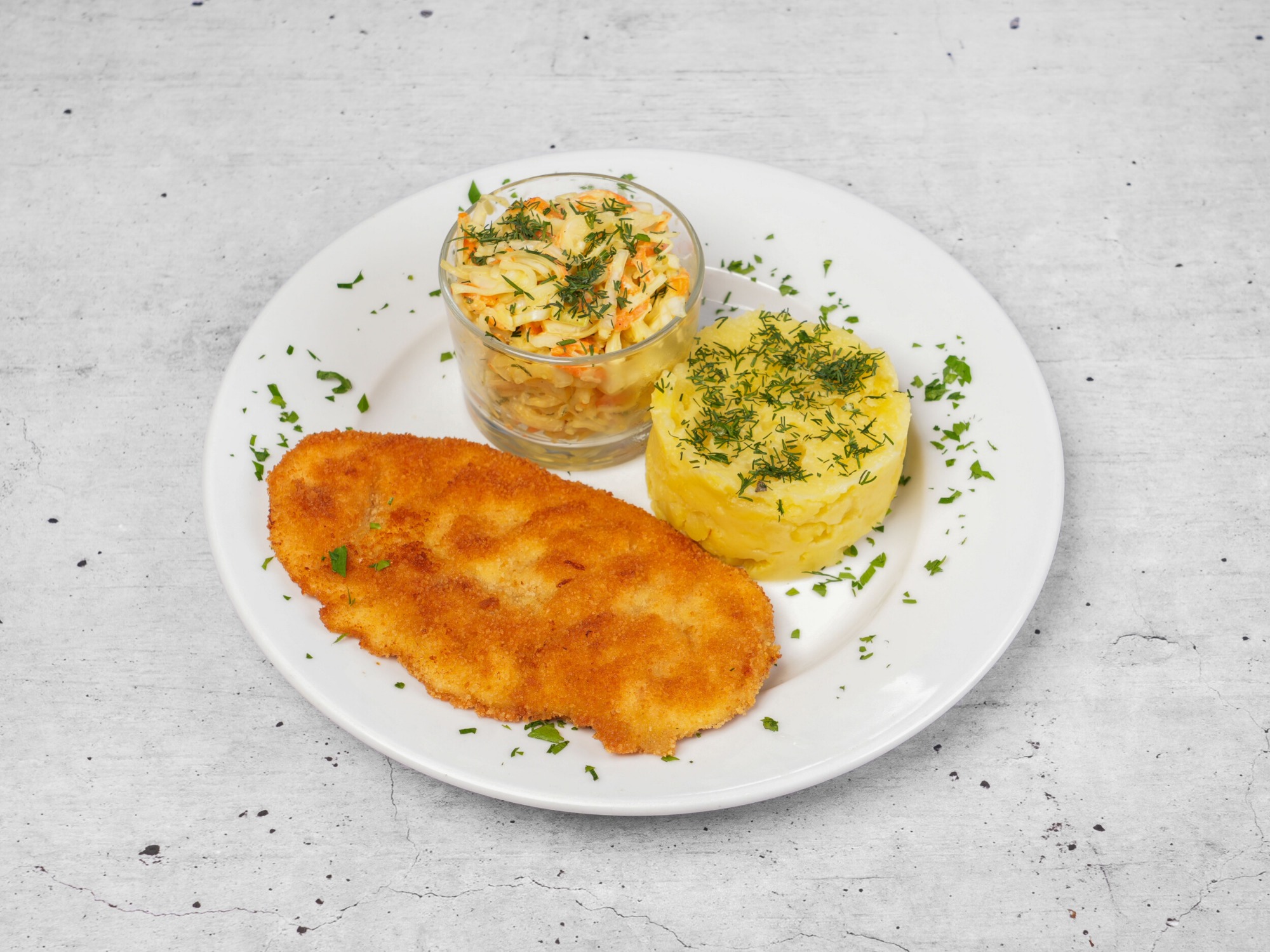 Panierowany filet z kurczaka