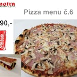 Pizza Klasika ( 650g )  + Coca Cola 250ml + koláčik :