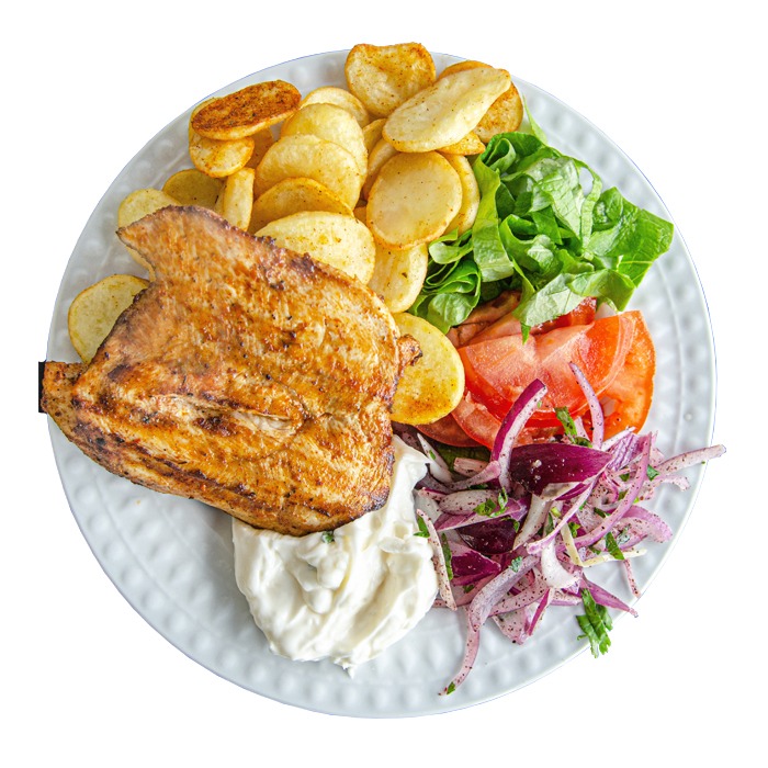 Combo farfurie piept de pui