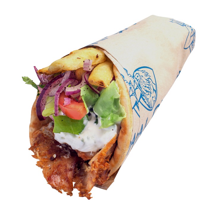 Meniu Gyros pită mare 