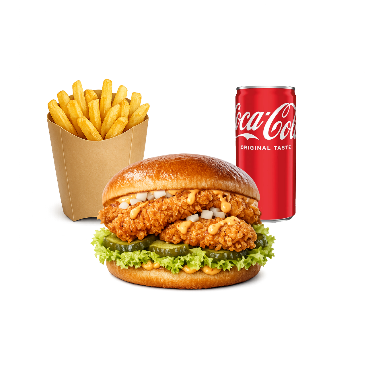 Zestaw Kanapka z kurczakiem