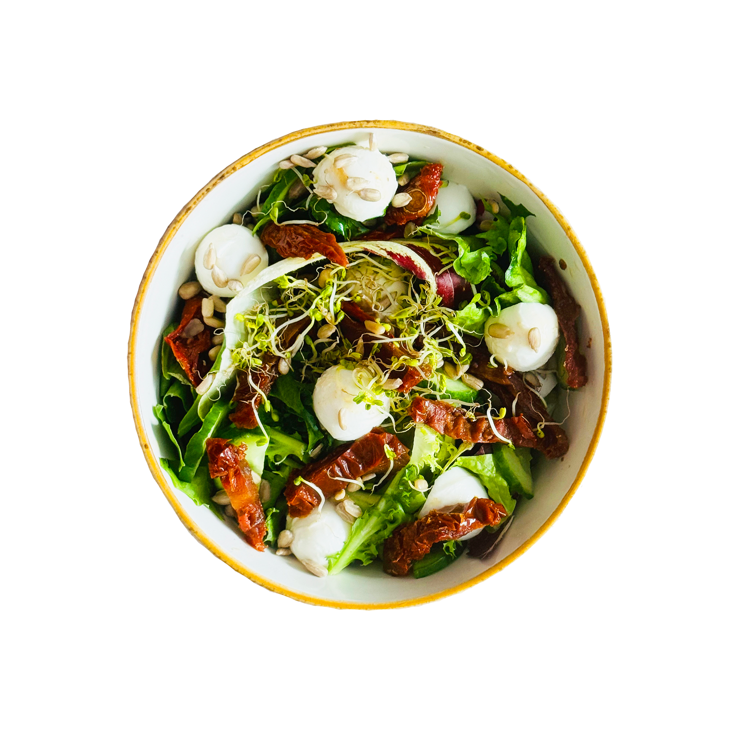 Sałatka z mozzarellą