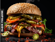 Hot Bacon Burger