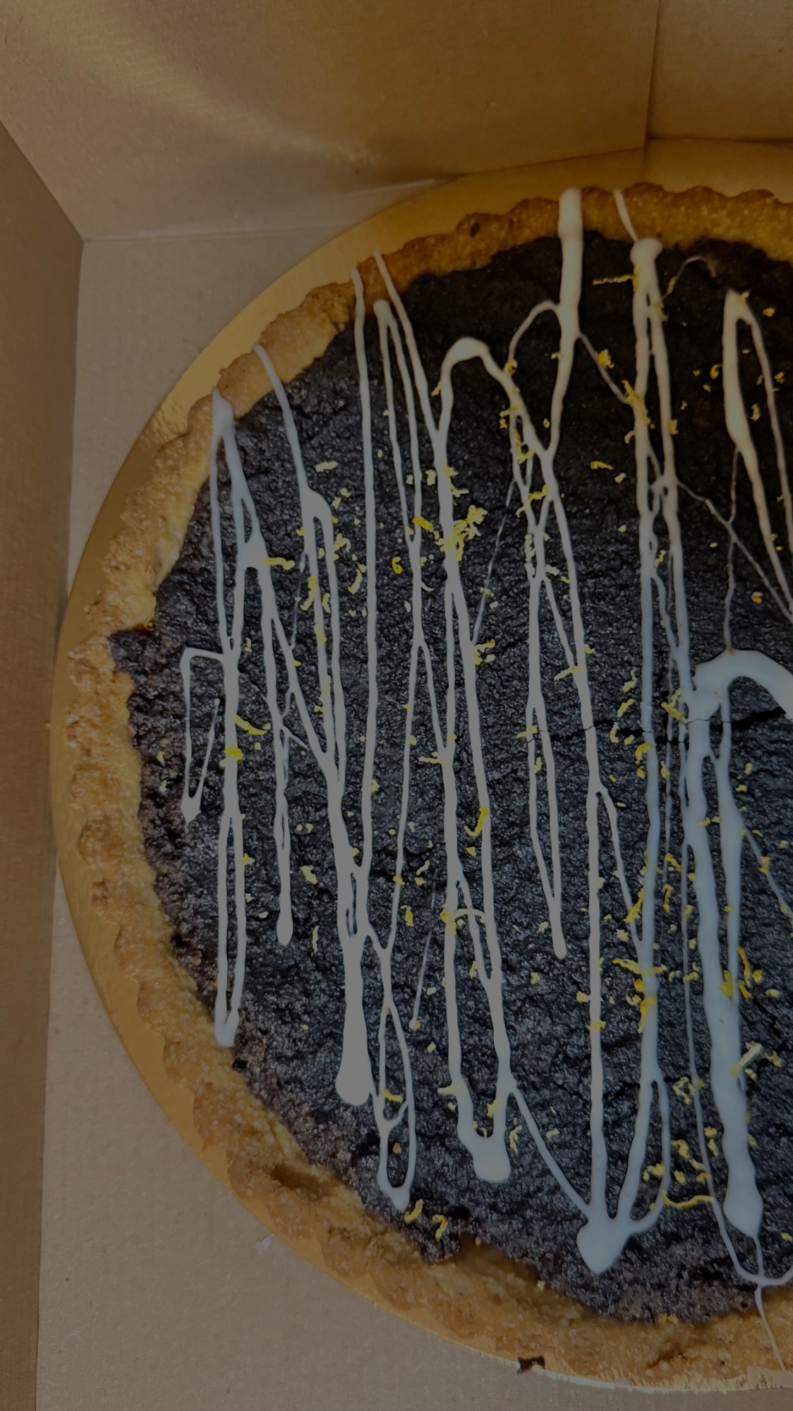 Tarta makowa z rumem 