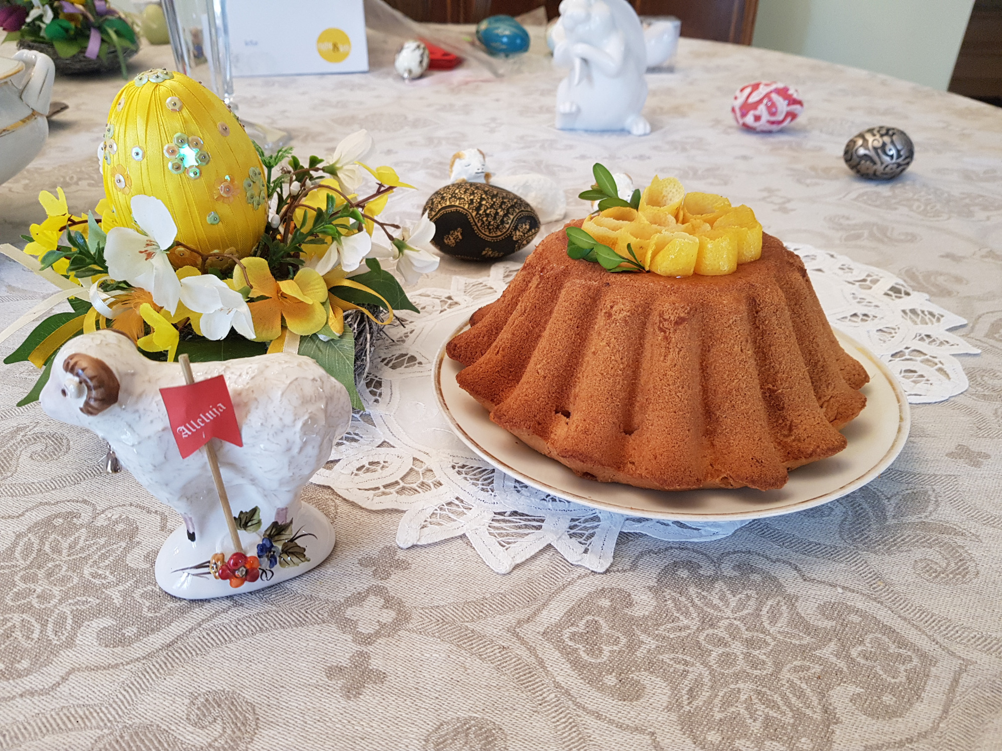 Babka drożdżowa bez lukru