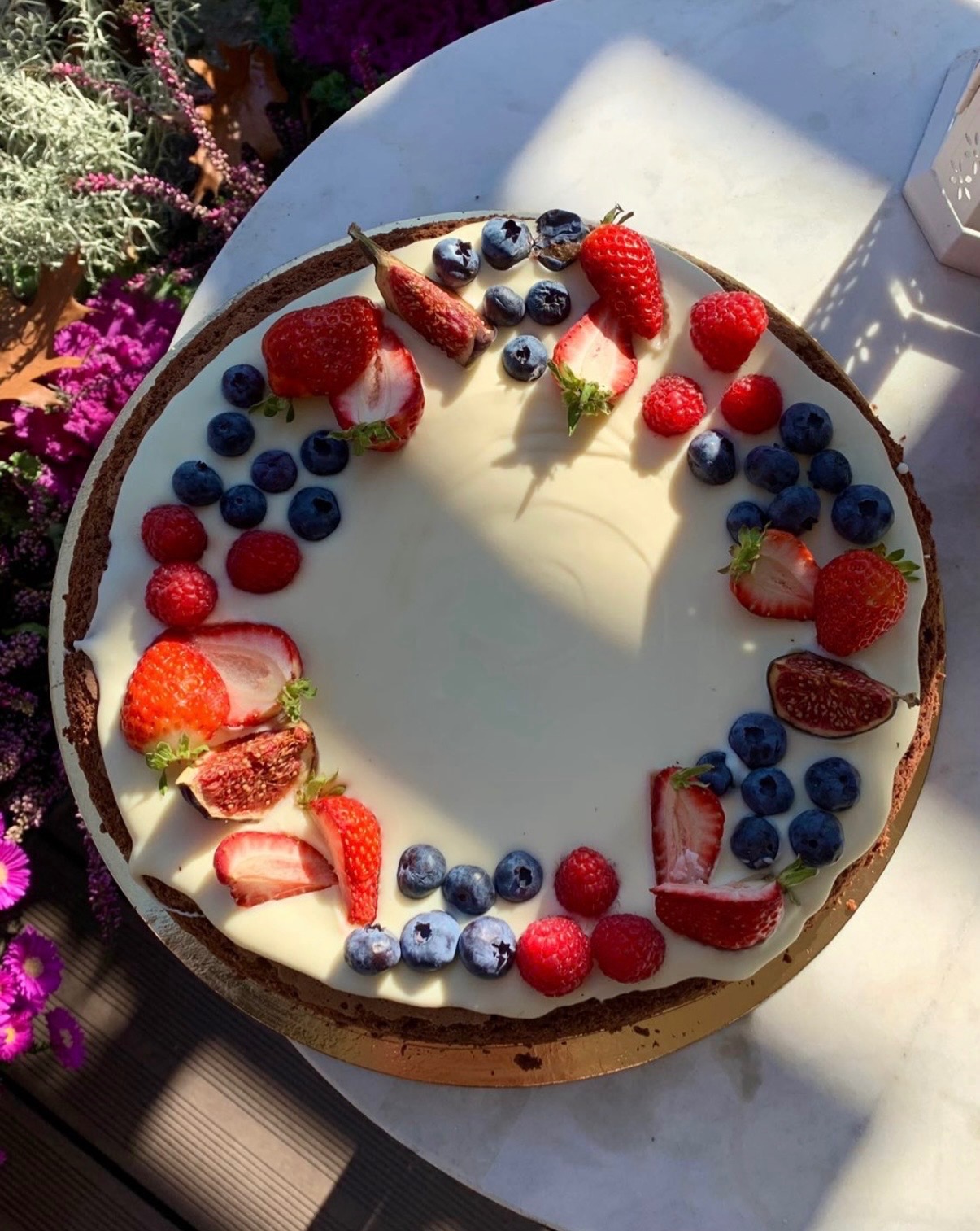 Brownie z bialą czekoladą